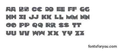 Review of the Zounderkiteexpnad Font