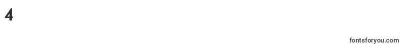 フォントEffloresceink – フォント数字4