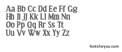 Обзор шрифта Effloresceink