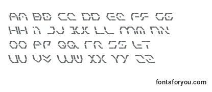 ZetaSentryBoldLeftalic Font