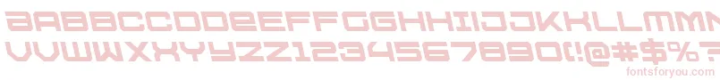 U.S.S.DallasLeftalic Font – Pink Fonts on White Background