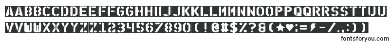 StencilOfDestiny Font – OTF Fonts