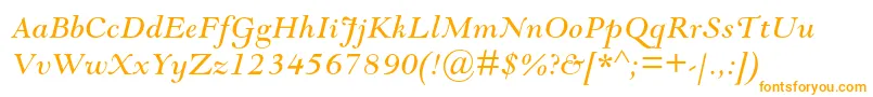 GoudymodernmtstdItalic Font – Orange Fonts