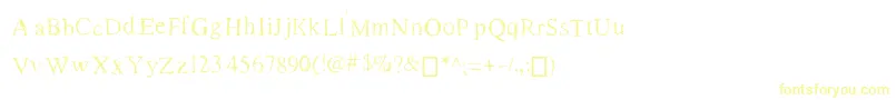 RomanNewTimes Font – Yellow Fonts