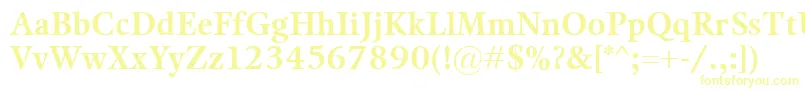 KalixBold Font – Yellow Fonts