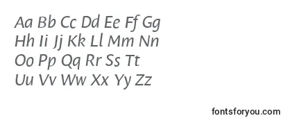 LeksasansproItalic Font