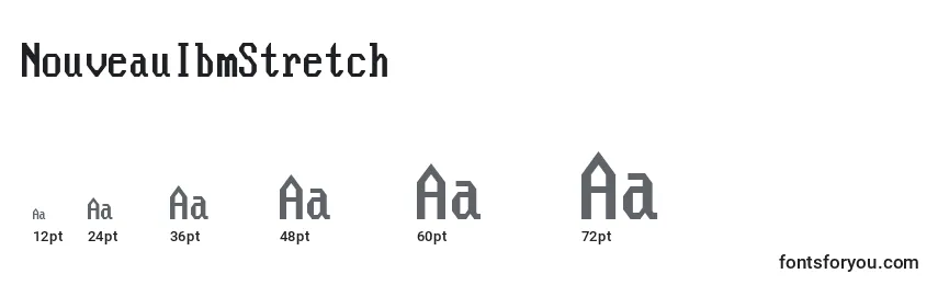 NouveauIbmStretch Font Sizes