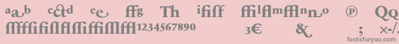 More about SabonnextLtExtraBoldAlternate Font SabonnextLtExtraBoldAlternate Font – Gray Fonts on Pink Background
