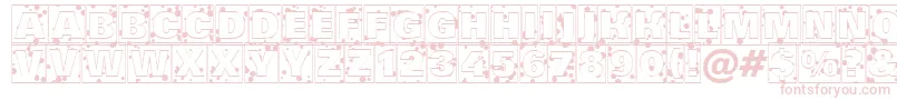 AGrotictitulcmdr Font – Pink Fonts on White Background