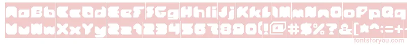 StrangerInverse-Schriftart – Rosa Schriften