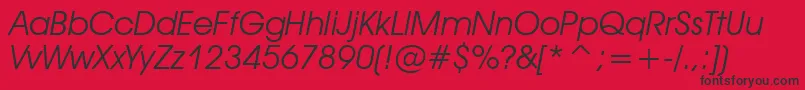 Tt0155m Font – Black Fonts on Red Background