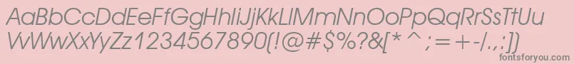 Tt0155m Font – Gray Fonts on Pink Background