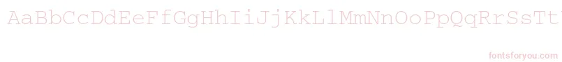 Courierttt Font – Pink Fonts