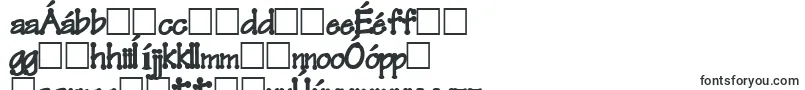 Feltpointnew35Bold-Schriftart – gälische Schriften