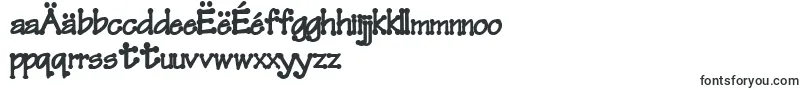 Feltpointnew35Bold-Schriftart – mazedonische Schriften