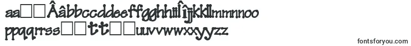 Feltpointnew35Bold-Schriftart – rumänische Schriften