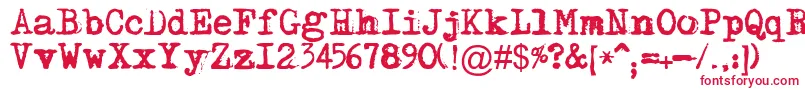 Maszynaplus Font – Red Fonts