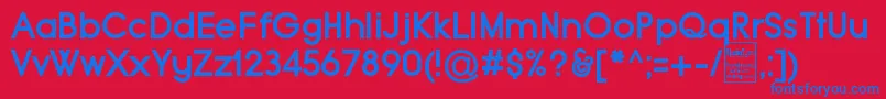 Подробнее о шрифте TypoGroteskBoldDemo Шрифт TypoGroteskBoldDemo – синие шрифты на красном фоне