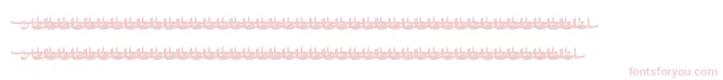 SultanLight Font – Pink Fonts on White Background