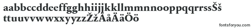 SabonnextLtExtraBoldOldStyleFigures-fontti – suomalaisten fontit