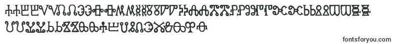 Шрифт Glaga – античные шрифты