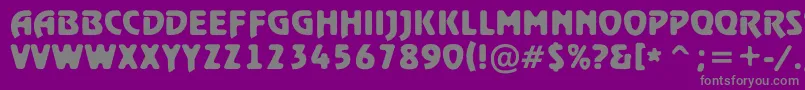 ARewindertitulrghBold Font – Gray Fonts on Purple Background