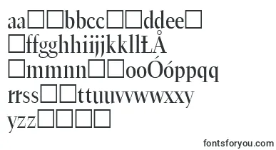 TrumpetliteNormal font – polish Fonts
