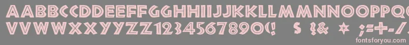 More about Tribeca Font Tribeca Font – Pink Fonts on Gray Background