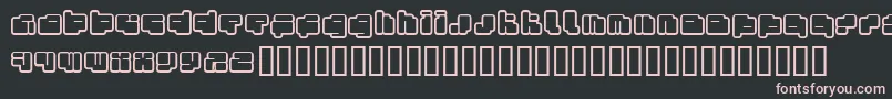 FotonTorpedoFenotype Font – Pink Fonts on Black Background
