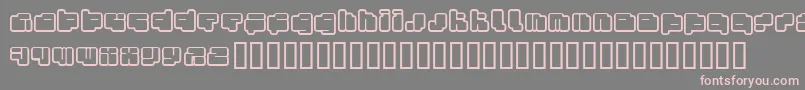 FotonTorpedoFenotype Font – Pink Fonts on Gray Background