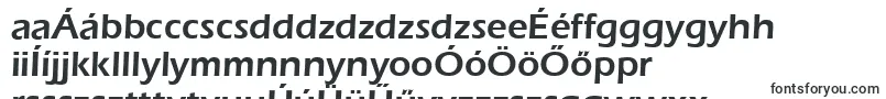 Шрифт EnnisDemiRegular – венгерские шрифты
