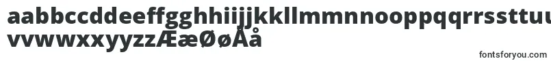Opensans Extrabold Font – Norwegian Fonts