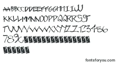 Graffcaps font – blurry Fonts