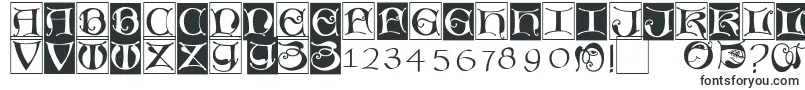 Шрифт Missaluncialebricks – арт шрифты