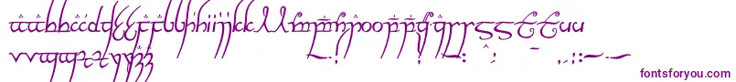 Police Elvish ffy – polices violettes