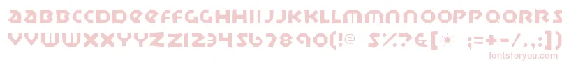Sudburybasingaunt Font – Pink Fonts on White Background