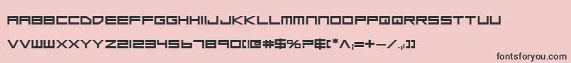 Lgsbeフォントについての詳細 フォントLgsbe – ピンクの背景に黒い文字