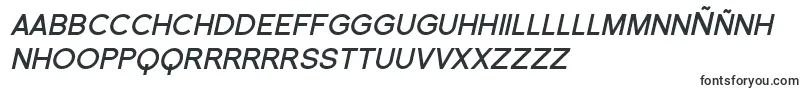 Więcej informacji o czcionce FlorencesansScBoldItalic Czcionka FlorencesansScBoldItalic – galicyjskie czcionki