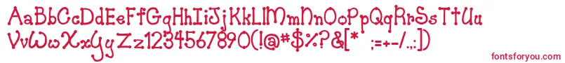 JiSkookumchuck Font – Red Fonts