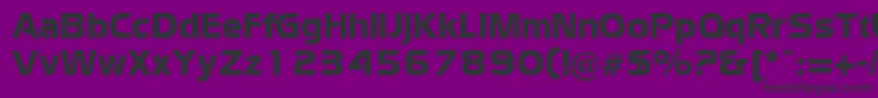 WatfordRegularDb Font – Black Fonts on Purple Background