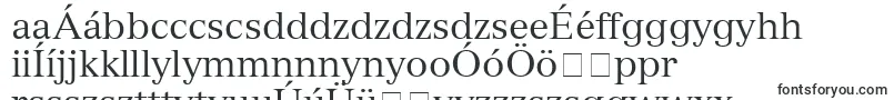 Шрифт NuanceSsi – венгерские шрифты