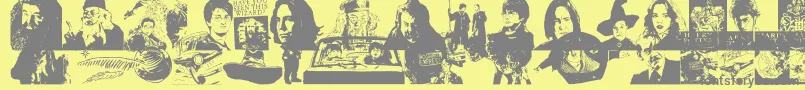 Más sobre la fuente HarryPotterAndTheDingbatFont fuente HarryPotterAndTheDingbatFont – Fuentes Grises Sobre Fondo Amarillo