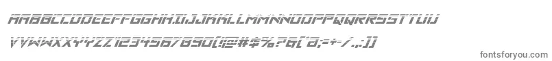 Vikingsquadhalfital-Schriftart – Graue Schriften auf weißem Hintergrund