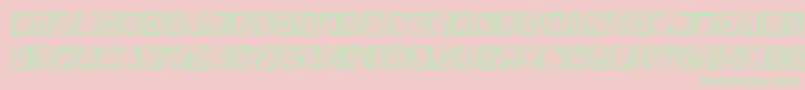 More about Kgthankyoustamp Font Kgthankyoustamp Font – Green Fonts on Pink Background