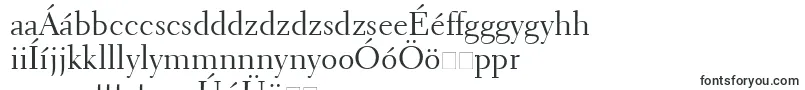 Шрифт ElectraLtRegular – венгерские шрифты