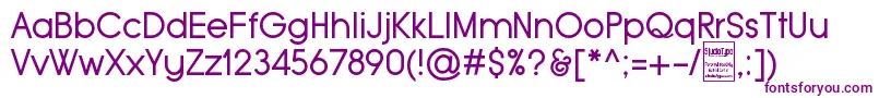 TypoGroteskDemo Font – Purple Fonts on White Background
