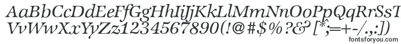 ZabriskieinternationalItalic-fontti – Järjestelmäfontit