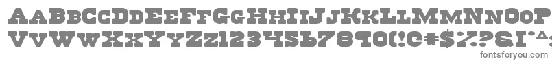 Regv2e-fontti – harmaat kirjasimet valkoisella taustalla