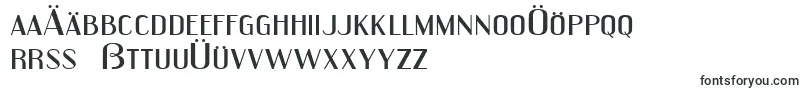 Engeexpa-fontti – saksalaiset fontit