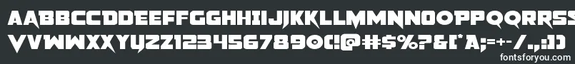 Шрифт Pistoleerexpand2 – белые шрифты